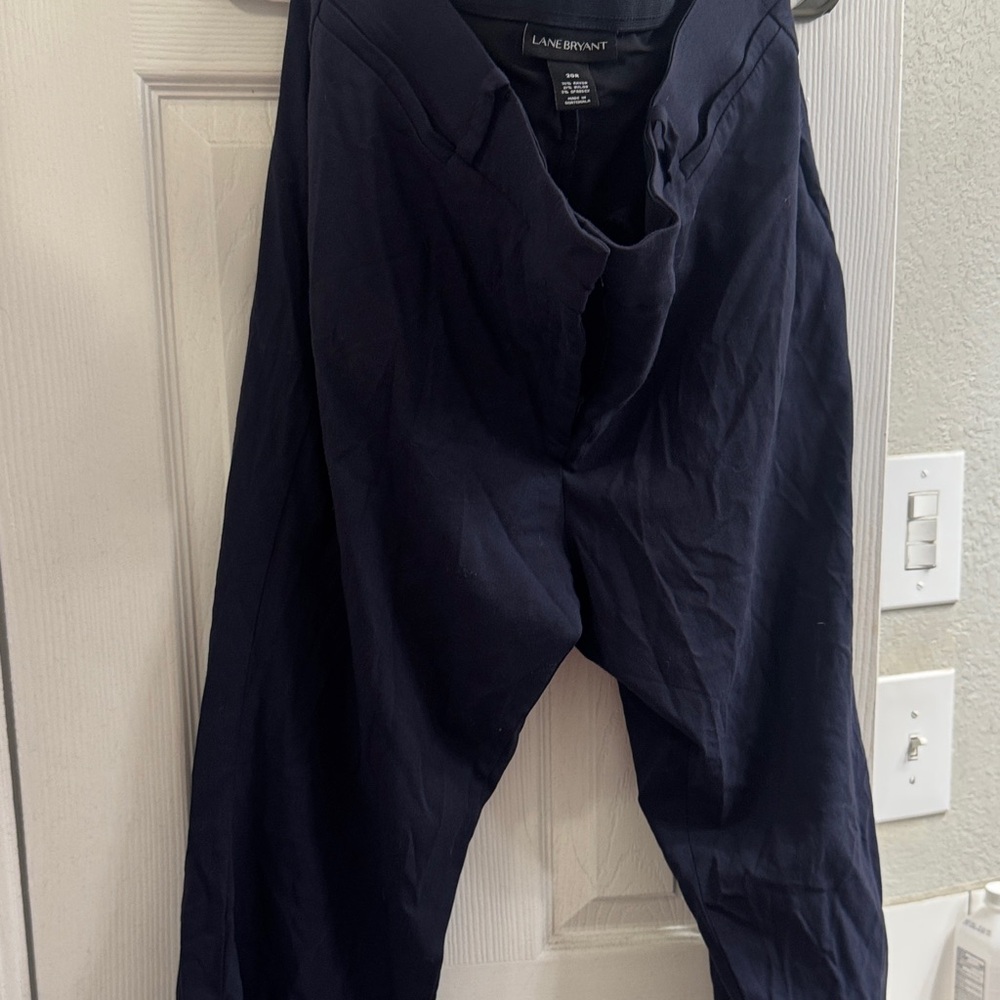 Lane Bryant Women’s Dark Blue Dress Pants
